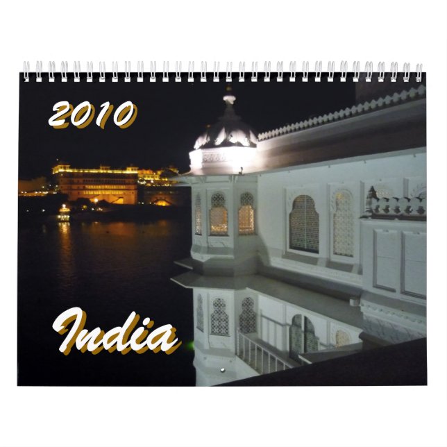 Calendario la India 2010 (Tapa)