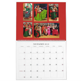 Calendario La MARIPOSA GITANA de Corvallis viste 2019