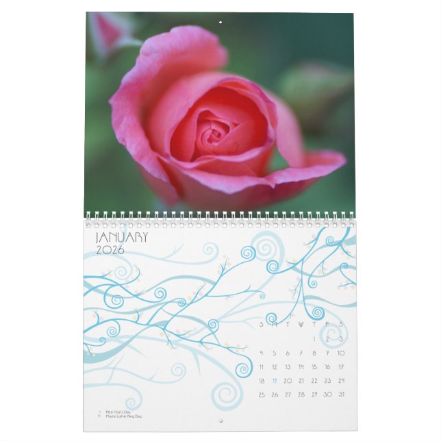 Calendario La paleta de la naturaleza (Jan 2026)