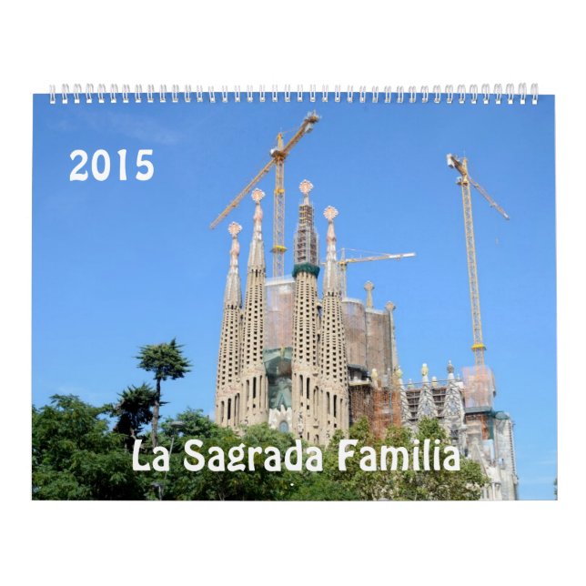 Calendario La Sagrada Familia 2015 (Tapa)