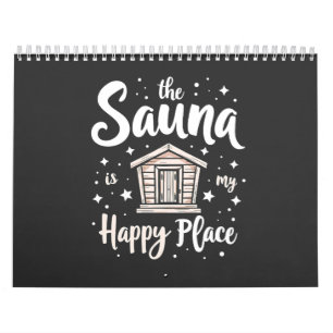 Calendario La Sauna es mi lugar feliz