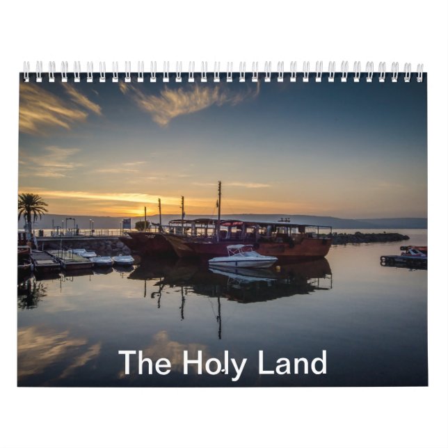 Calendario La Tierra Santa (Tapa)