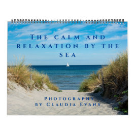 Calendario La tranquilidad y el descanso junto al mar