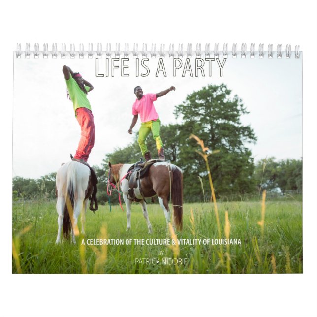 Calendario La vida es un fiesta (Tapa)