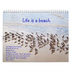 Calendario La vida es una playa de Calandar