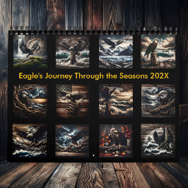 Calendario La visión de Eagle: Un viaje por las estaciones 20