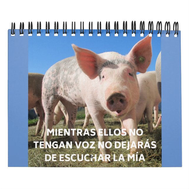 Calendario La voz de los animales | Voz de los animales (Tapa)