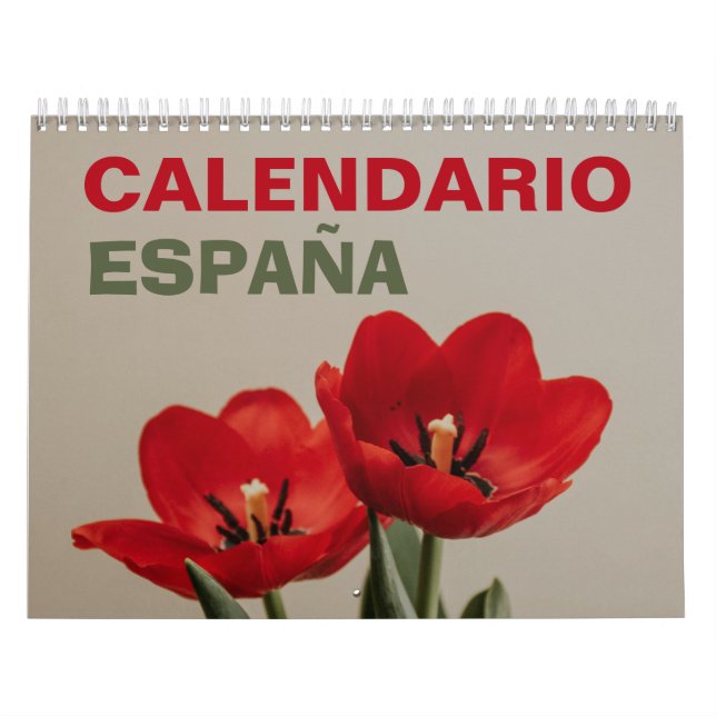 Calendario Laboral España en Español (Tapa)