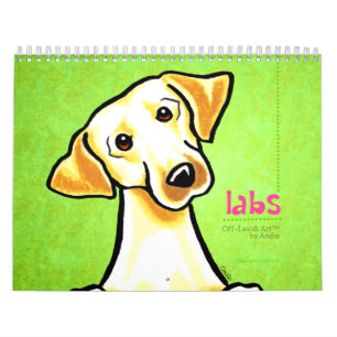 Calendario Labrador recupera Labs despegable Art™ Vol 1