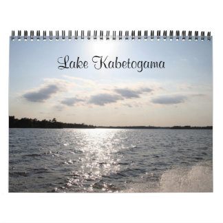 Calendario Lago Kabetogama
