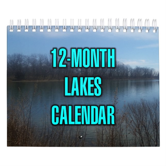 Calendario Lagos de 12 Meses (Tapa)