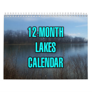 Calendario Lagos de 12 meses