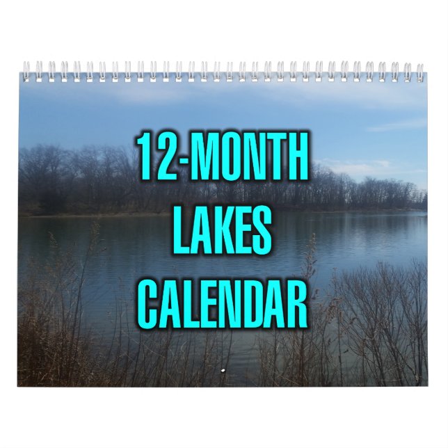 Calendario Lagos de 12 meses (Tapa)