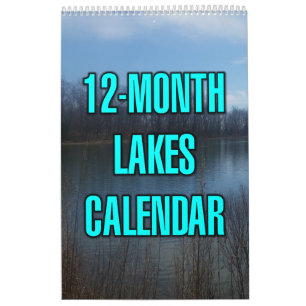 Calendario Lagos de 12 meses