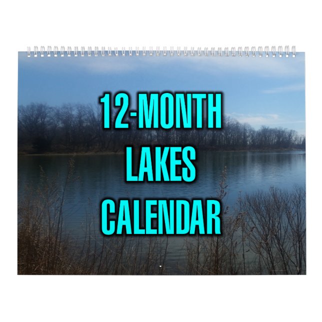 Calendario Lagos de 12 meses (Tapa)