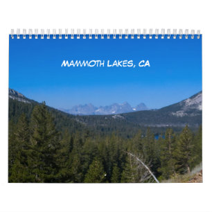 Calendario Lagos de Mammoth de 2015