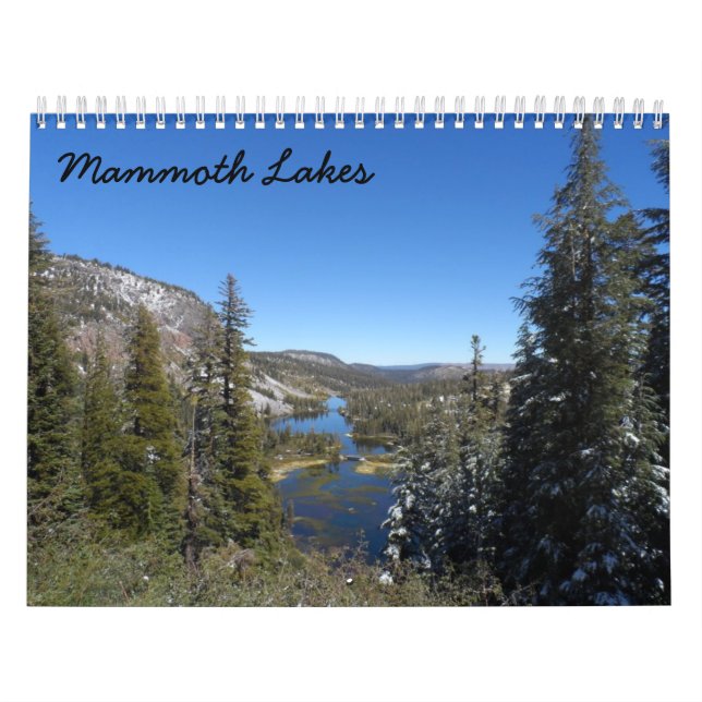 Calendario Lagunas Mammoth (Tapa)