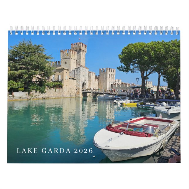 Calendario Lake Garda 2026 Calendar (Tapa)
