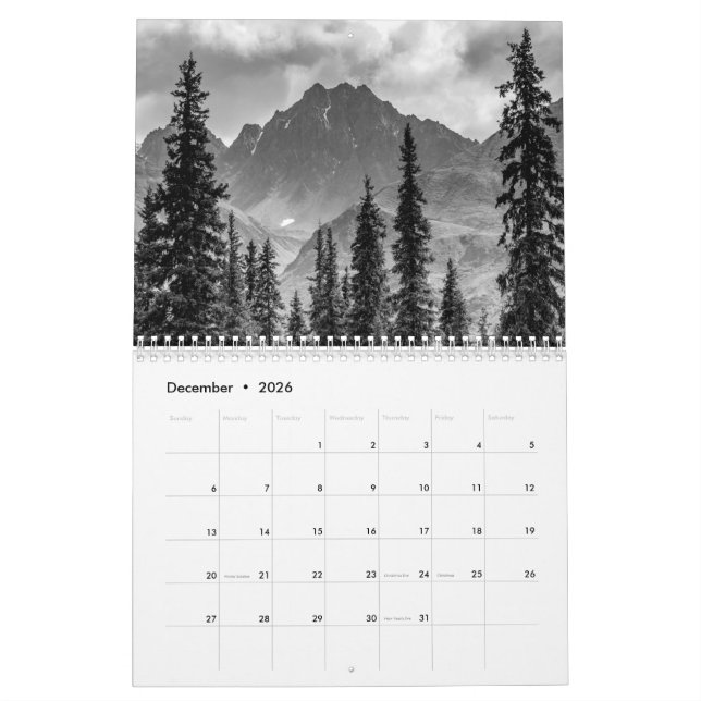 Calendario Landscapes by Jody Wiele Photography (Dec 2026)