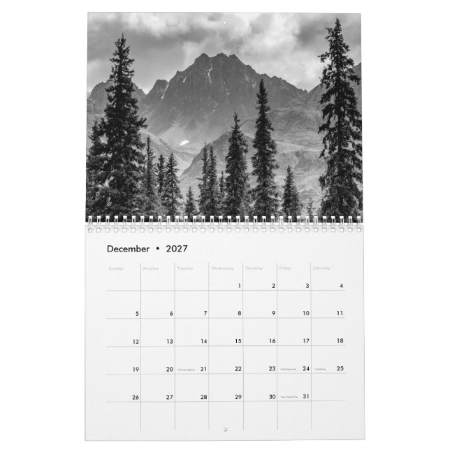Calendario Landscapes by Jody Wiele Photography (Dec 2027)