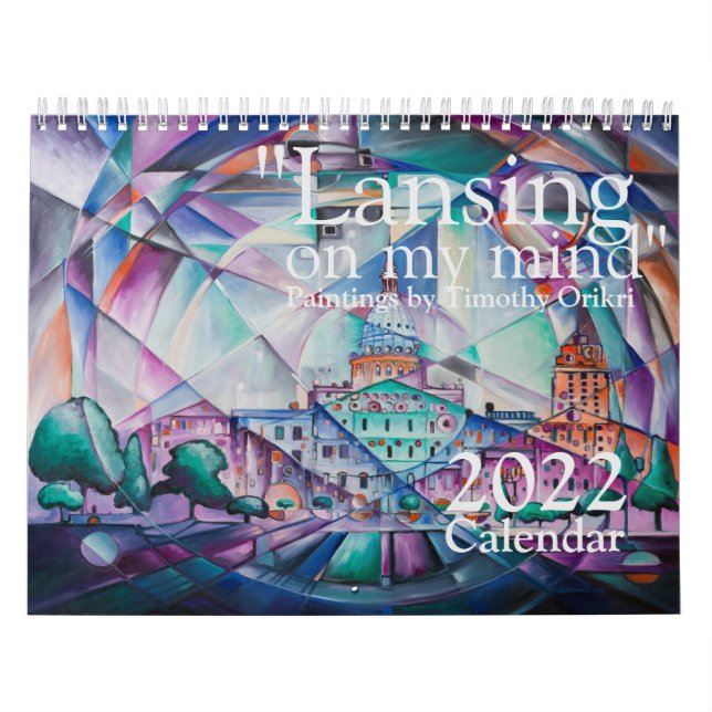 Calendario Lansing on my Mind 2022 Calendar (Tapa)