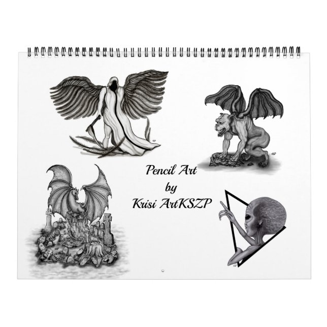 Calendario Lápiz de arte de Krisi ArtKSZP (Tapa)