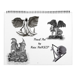 Calendario Lápiz de arte de Krisi ArtKSZP