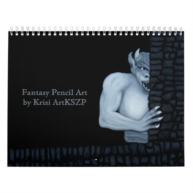 Calendario Lápiz de fantasía de Krisi ArtKSZP (Tapa)
