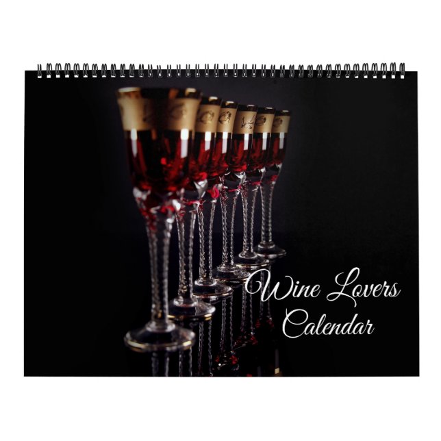 Calendario Large Size Wine Lovers Calendar (Tapa)
