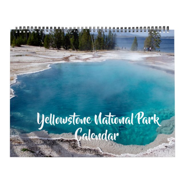 Calendario Large Size Yellowstone Park Calendar (Tapa)