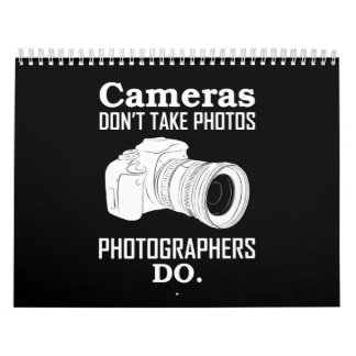 Calendario Las cámaras no toman fotos de fotógrafos