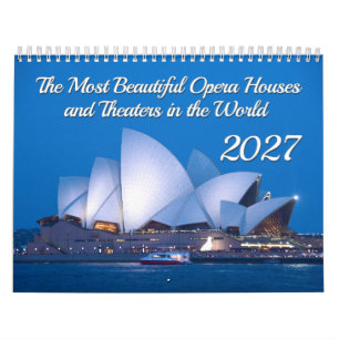 Calendario Las casas de ópera y teatros más bellos 2027