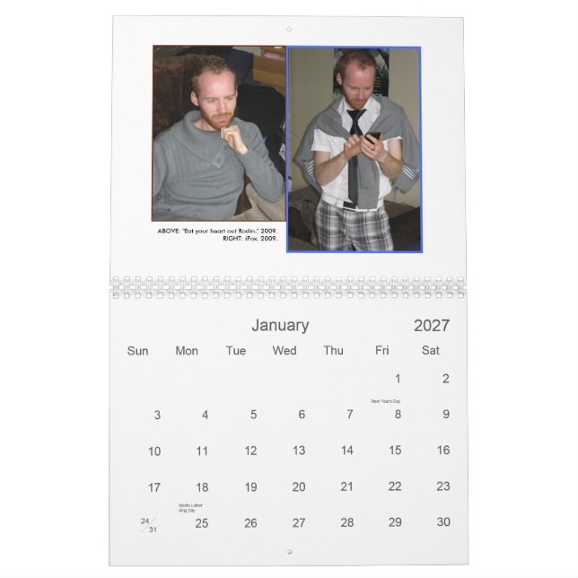 Calendario las desgracias de Fox rugoso 2010 (Jan 2027)