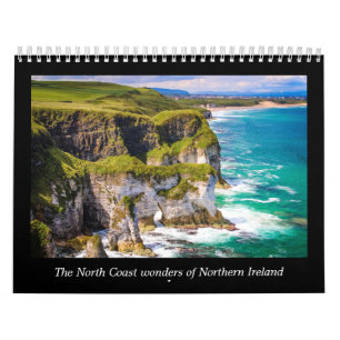 Calendario Las maravillas de la costa norte de Irlanda