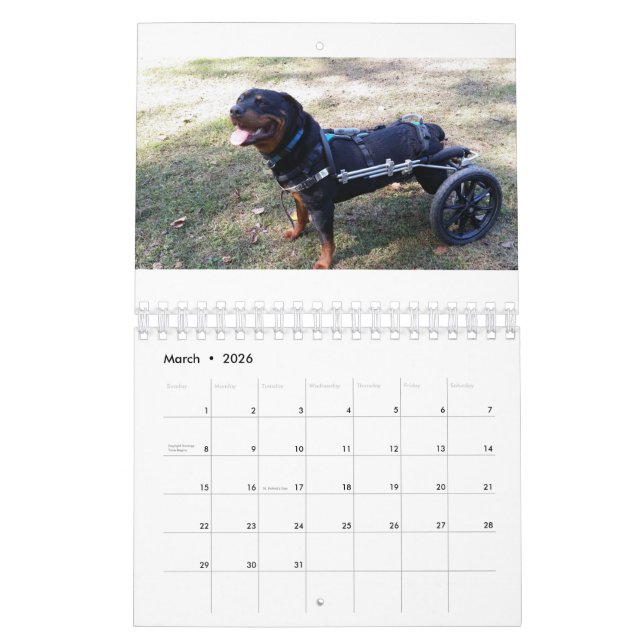 Calendario Las ruedas 2016 de Eddie (Mar 2026)