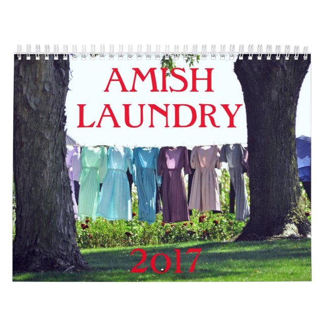 CALENDARIO LAVADERO 2017 DE AMISH (Tapa)