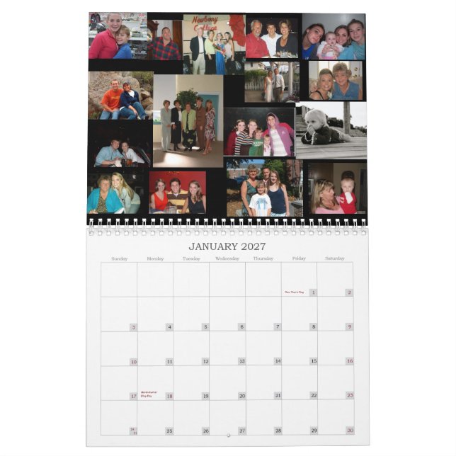 Calendario Le amamos (Jan 2027)