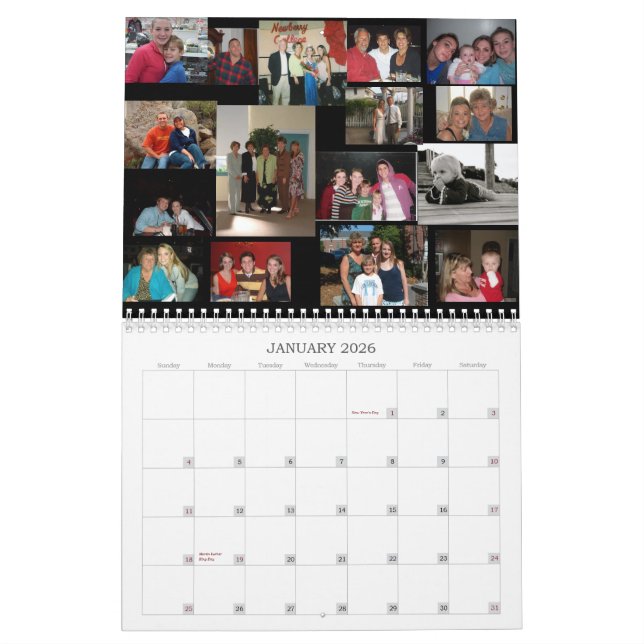 Calendario Le amamos (Jan 2026)