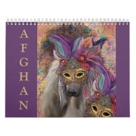 Calendario Lebrel Afgano 2025