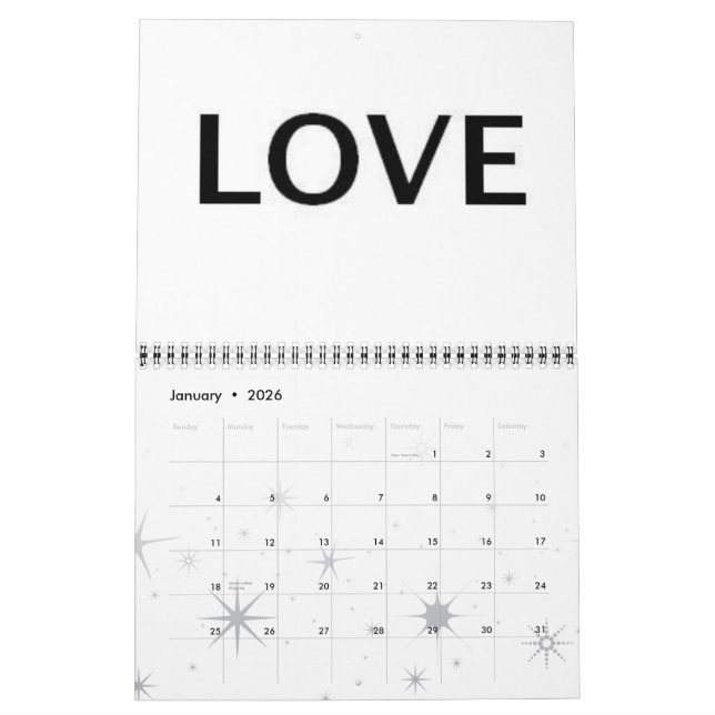 Calendario lección de la vida (Jan 2026)