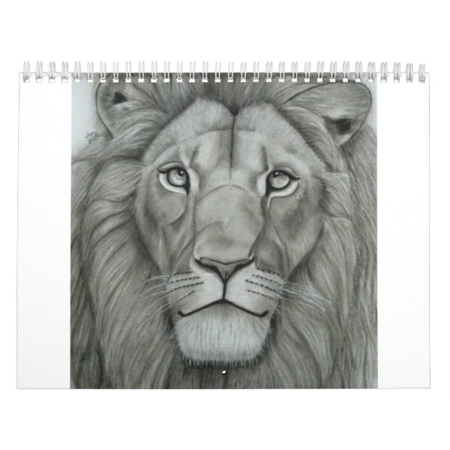 Calendario León Majestuoso (Tapa)