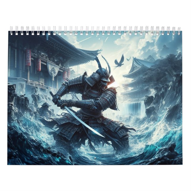 Calendario Les 12 samouraïs (Tapa)