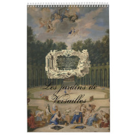 Calendario Les jardins de Versailles - Gardens of Versailles