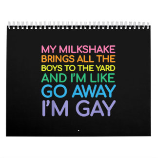Calendario Lesbian flag gay pride Rainbow