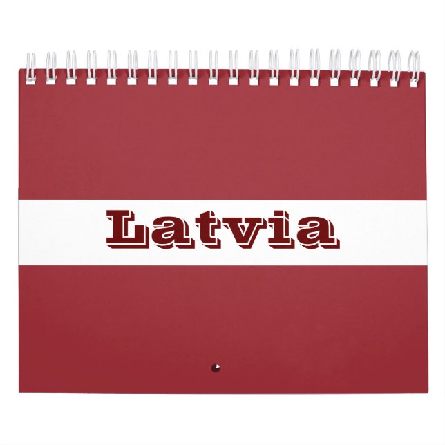 Calendario Letonia (Tapa)