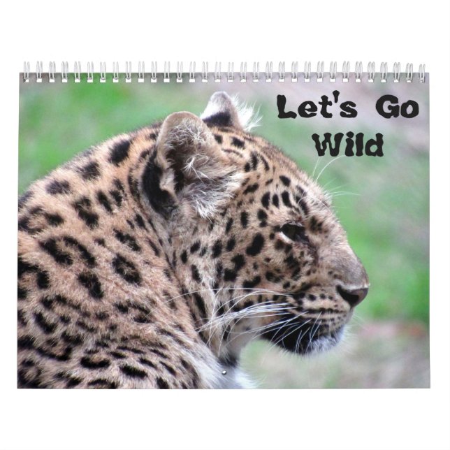 Calendario Let's Go Wild II - Wild Animal Calendar Edition 2 (Tapa)