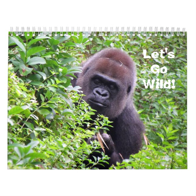 Calendario Let's Go Wild - Wild Animal Calendar (edición 1) (Tapa)
