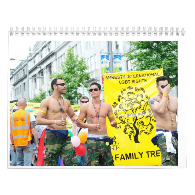 Calendario LGBT, gay, lesbiana, (Tapa)