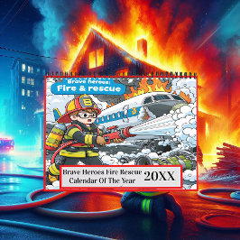Calendario Libro 2025/2026 sobre el Rescate de Fuego de Héroe