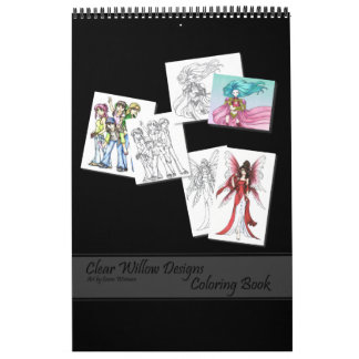 Calendario Libro de colorear